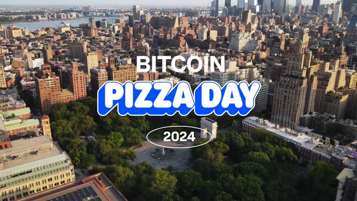 All the best moments from Bitcoin Pizza Day 2024 in Washington Square, NYC. Until next year, let’s keep building. #BitcoinPizzaDay