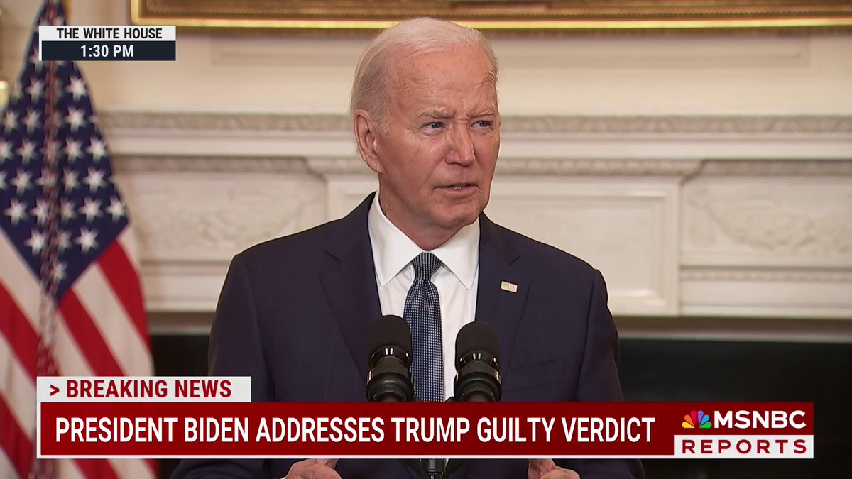BREAKING: President Biden just slammed individuals suggesting our court system is rigged or political. President Biden is the only candidate running for President who is defending our Constitution. Retweet so all Americans see this powerful moment.