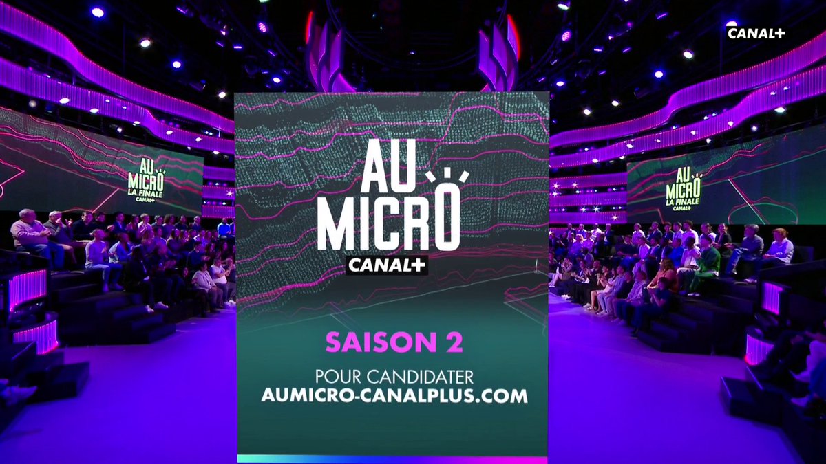 🚨 "Au micro" saison 2, c'est officiel ! Les candidatures sont déjà ouvertes sur le site :