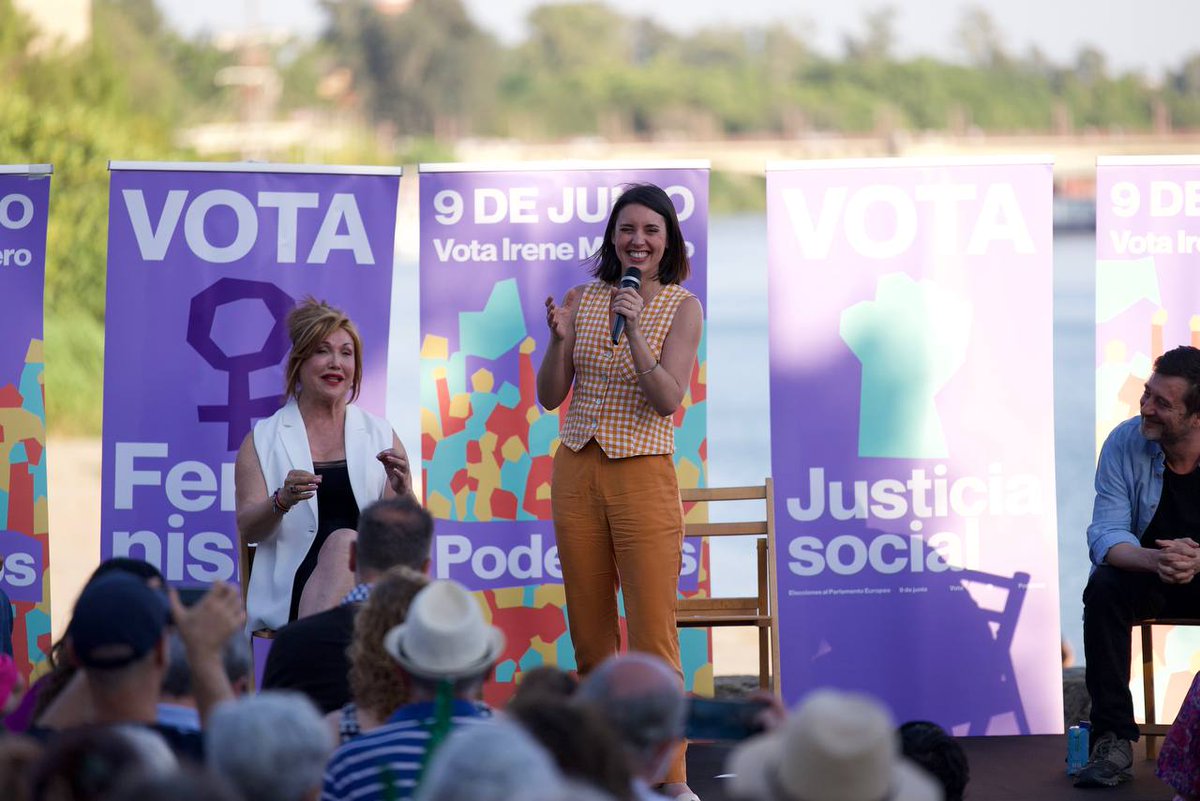 Irene Montero es una mujer inteligente con un discurso muy potente. No me extraña que la ultraderecha le tenga verdadero miedo. Brava.