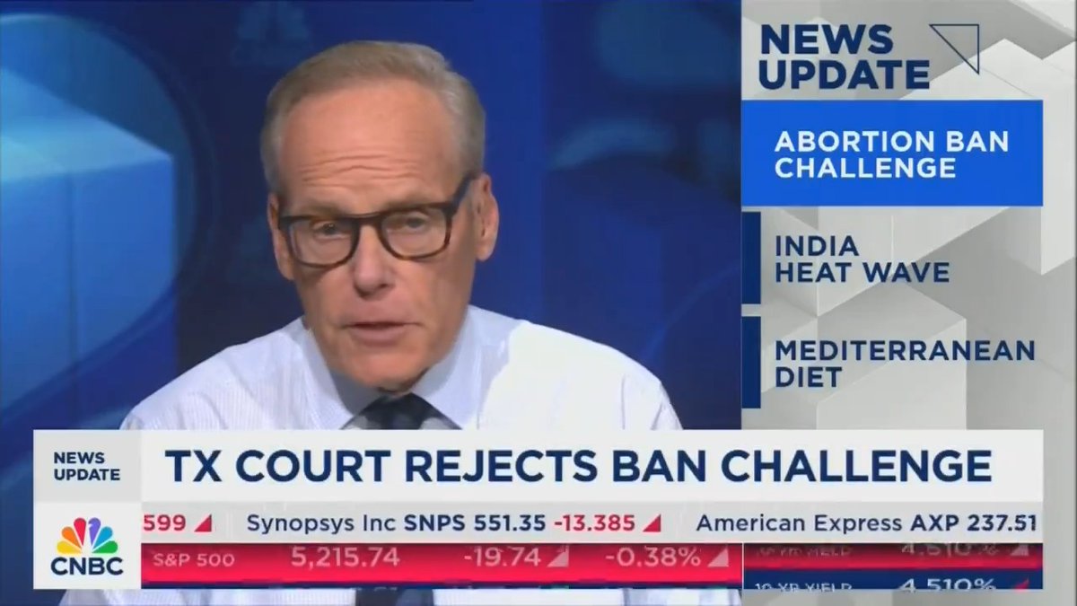 CNBC: The Texas Supreme Court just rejected a challenge to one of the strictest abortion laws in the country made possible by Trump. Several women who suffered serious pregnancy complications filed the suit. The decision was unanimously rejected by all nine Republican justices