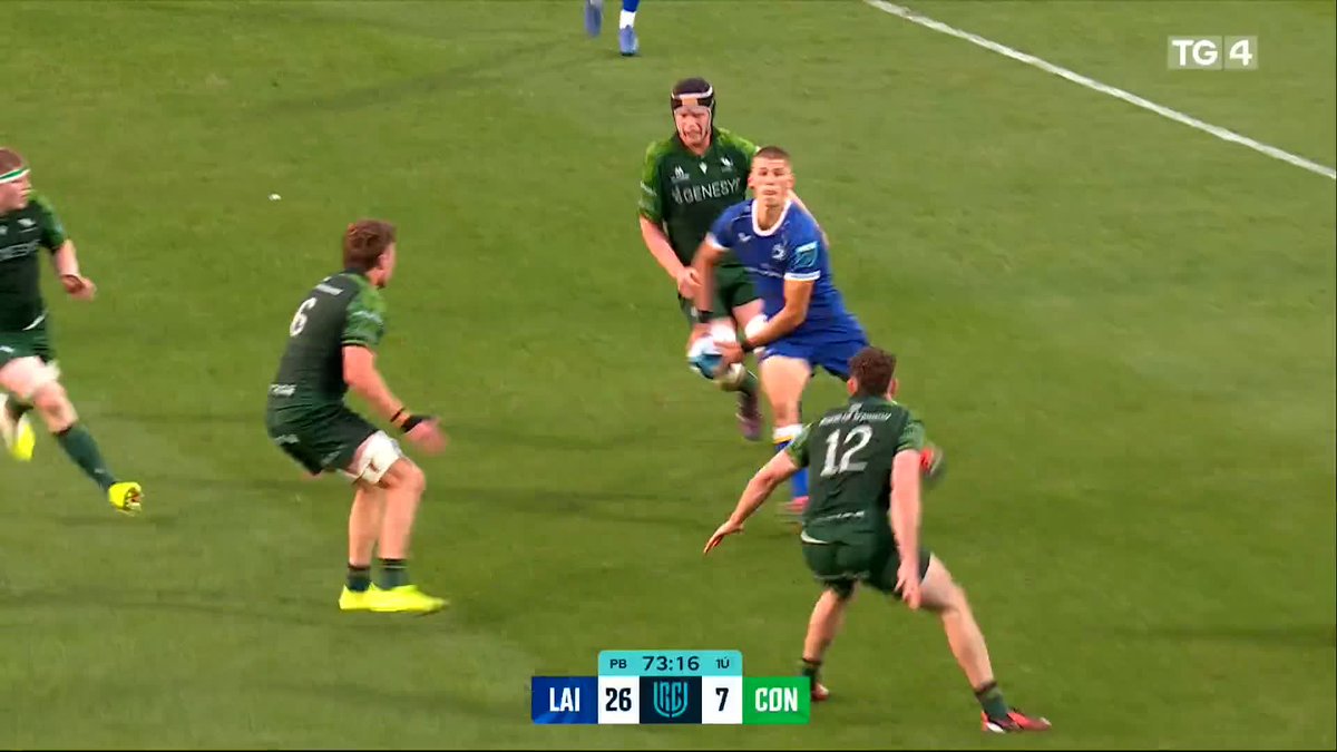 73 nóim #LEIvCON Leinster Rugby 33 Connacht Rugby 7 Dara úd den tráthnóna aimsithe ag Jimmy O'Brien 👏 O'Brien gets his second of the game! Irish Rugby BKT United Rugby Championship (URC) Pinergy #BKTURC #Rugby