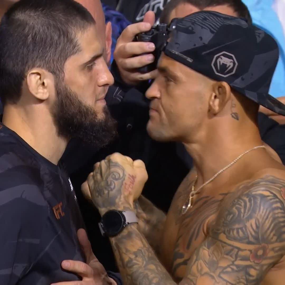 ISLAM MAKHACHEV 🆚 DUSTIN POIRIER L’ULTIME FACE À FACE ⚔️