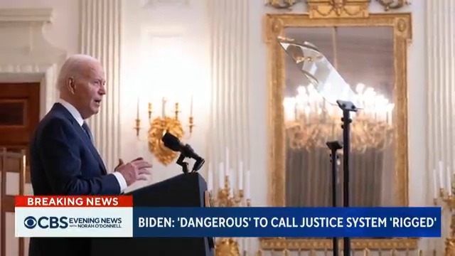 President Biden made his first public comments on the conviction of former President Donald Trump, calling the case "a victory for the rule of law." Trump’s lawyer, Todd Blanche, exclusively told CBS News’ Robert Costa that they are preparing for sentencing on July 11 and plan to move forward with an appeal.
