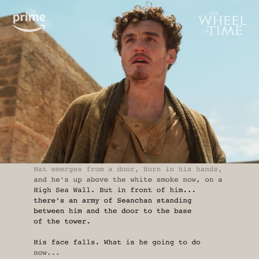 Dovie'andi se tovya sagain. #TheWheelOfTime #PrimeFYC