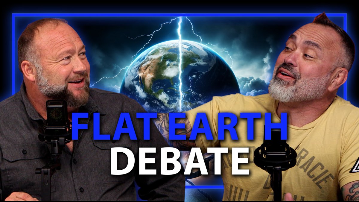 INSANE: Flat Earth Debate With Eddie Bravo and Alex Jones —