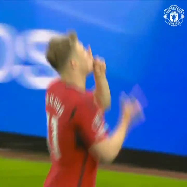 ⚽️ 1️⃣6️⃣ ⚽️ An impressive first season in front of goal for Rasmus 👏 #MUFC