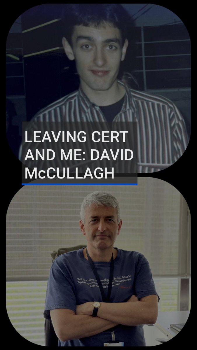 We all have memories - or the occasional nightmare - about exam time. So with the Leaving Cert starting this week, we asked RTÉ's Six One News presenter, David McCullagh, to reflect on how it went for him, 38 years ago. #LeavingCert