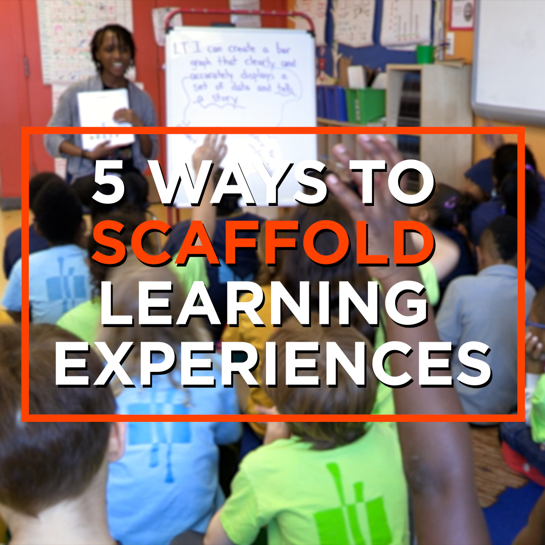 These 5 simple scaffolding strategies can help students learn lots more—by breaking learning into bite-sized chunks and providing tools to support them! 🙌
