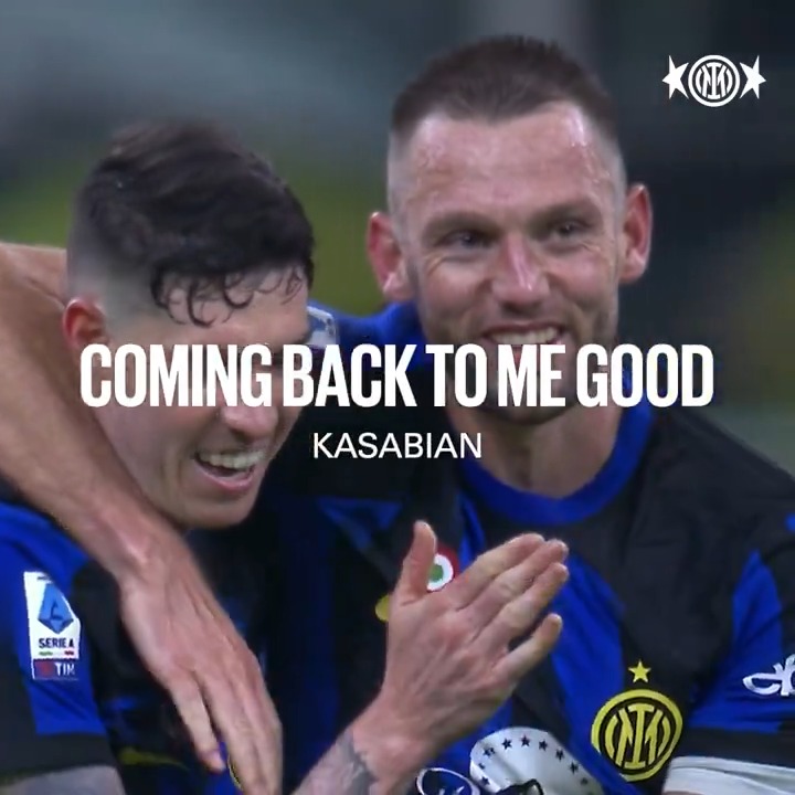 We can build it piece by piece 🧱🖤💙 Un ringraziamento speciale a Kasabian - Coming Back To Me Good e Sony Music Italy #ForzaInter #IM2Stars