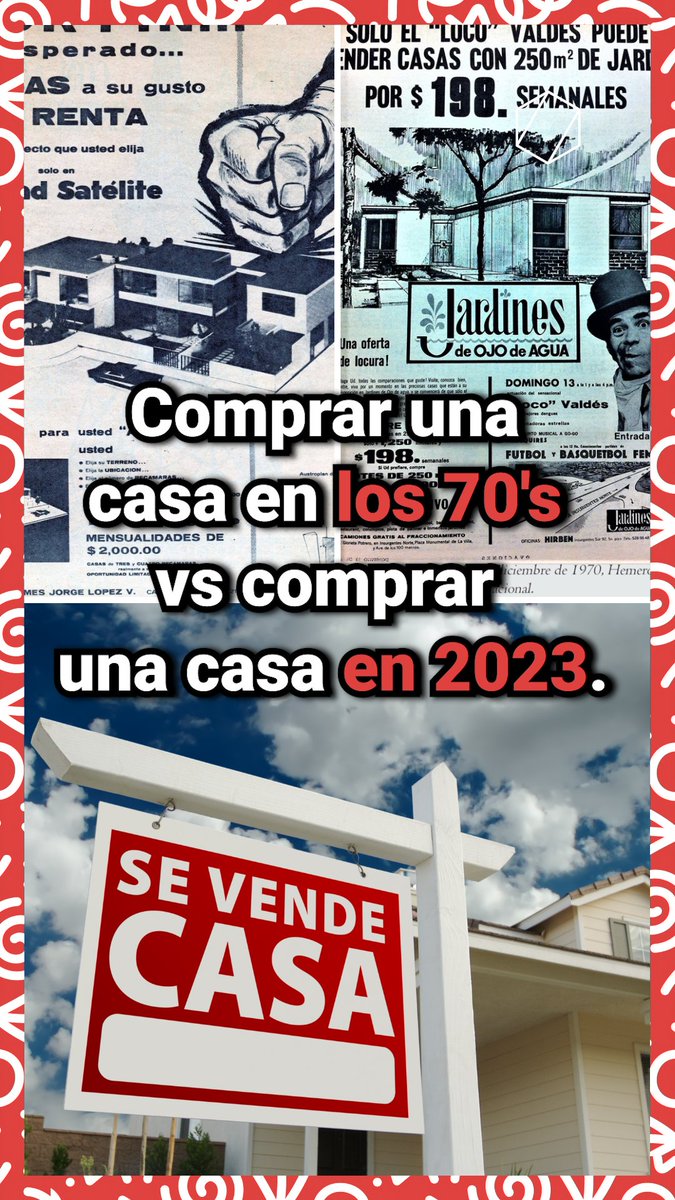 Al parecer nacimos muy tarde para poder comprar un buen terrenito.😭