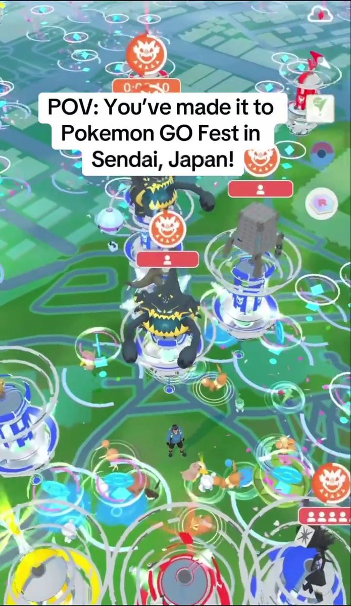 This is what dreams are made of. 🤩 #PokemonGOFest2024 #PokemonGO