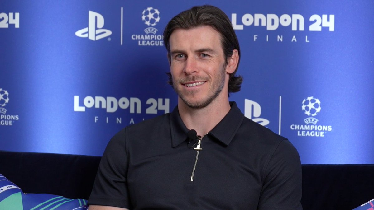 "Jürgen Klopp said to me 'why did you do that?!' after I scored that overhead kick" 🫨 20 questions with Gareth Bale ahead of the #UCLfinal