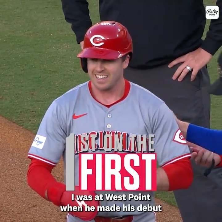 "Every single day just feels like a dream." It's been a surreal and sweet few weeks for Cincinnati Reds rookie Jacob Hurtubise and his family. ❤️ #1stOnTheFirst | Jacob Hurtubise