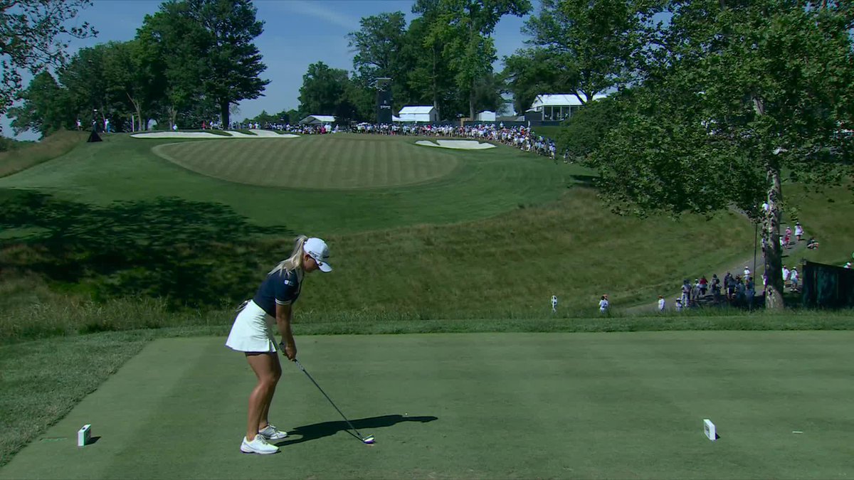 .Charley Hull with a dart on 8! #USWomensOpen | Ally
