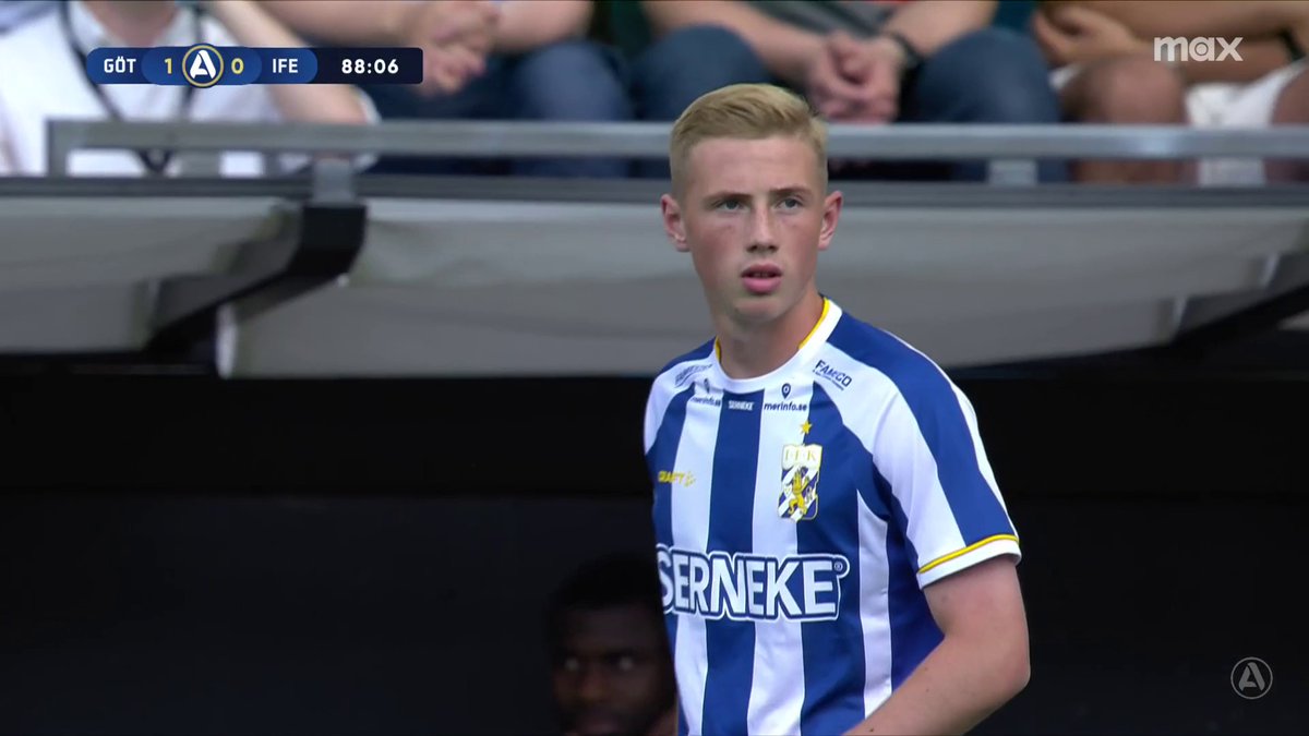 15-årige Benjamin Brantlind får göra allsvensk debut för IFK Göteborg! 🔵⚪ 📲 Se all kommande sport på vår nya streaming-hemmaplan Max, där du ser allt från Allsvenskan.