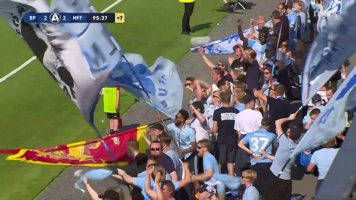 Derek Cornelius! Kanadensaren kvitterar i den 95:e matchminuten för MFF! 👀 📲 Se all kommande sport på vår nya streaming-hemmaplan Max, där du ser allt från Allsvenskan.