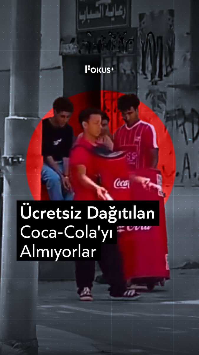 Mısır'daki bir üniversite: #A101Boykot Ücretsiz dağıtılan Coca-Cola'yi almıyorlar👏🇵🇸