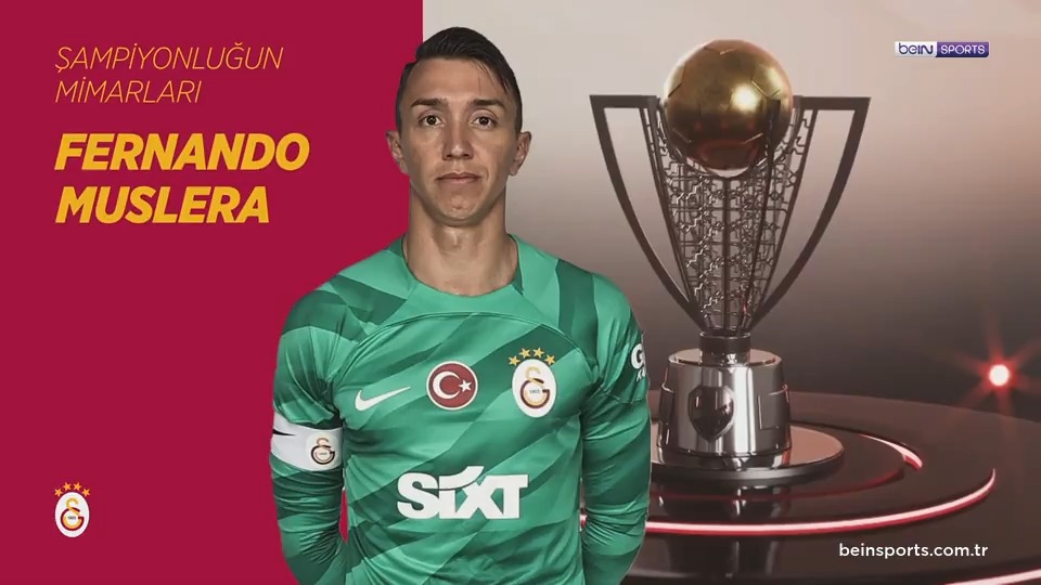 🟡🔴 Galatasaray'da Şampiyonluğun Mimarları | #beINSPORTS 🧤 Fernando Muslera