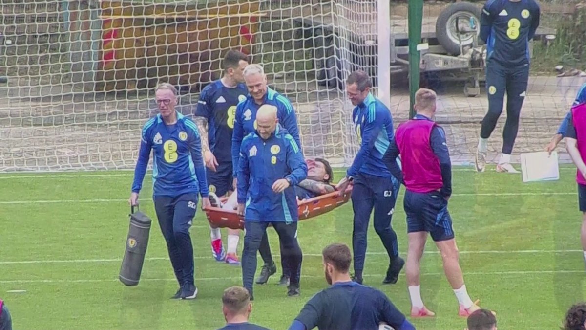 Following an injury in training yesterday, Lyndon Dykes has been ruled out of the Scotland squad for Euro 2024