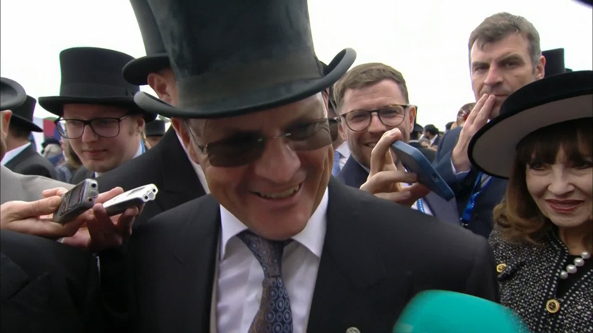 "Is City of Troy the best Derby winner you've ever trained?" Matt Chapman "No doubt" Aidan O'Brien #ITVRacing | #EpsomDerby