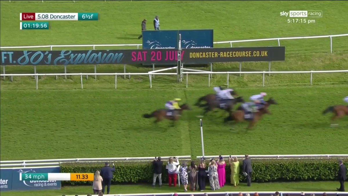 Lovely debut as Twafeeg makes a winning start under Connor Beasley and Archie Watson Racing at Doncaster Racecourse!