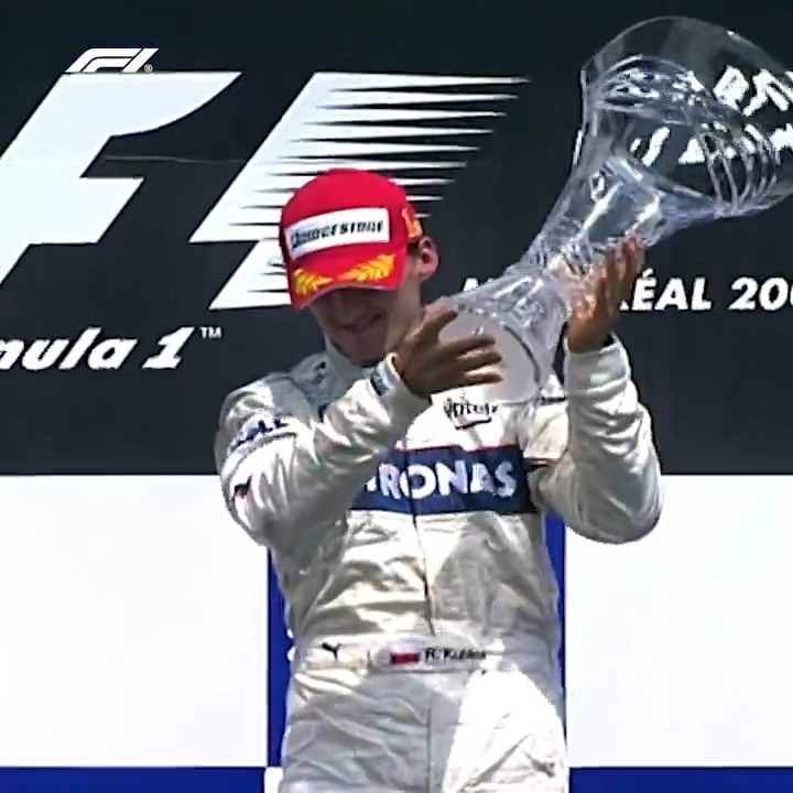 From one of Formula 1's most terrifying crashes in 2007, to his first and only career win in 2008 🥹 There's zero to hero stories, and then there's Robert Kubica in Canada 🦸‍♂️ #F1 #CanadianGP