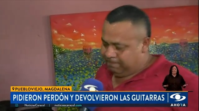 La comunidad de Tasajera pidió perdón hoy al conductor y propietario de las guitarras que le hurtaron en medio de un accidente. ¿Qué dicen la comunidad y las autoridades? Le contamos. Más en
