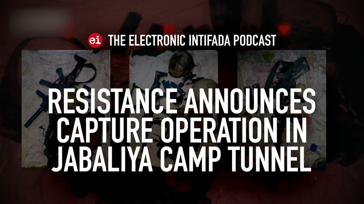 The battle in Jabaliya refugee camp from Electronic Intifada livestream day 236, with @JonElmer