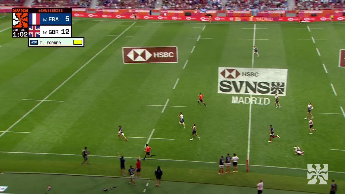 MAGNIFIQUE DUPONT 🔥😱 Il permet aux Bleus de revenir à 12 à 12 ! #HSBCSVNSMAD | France Rugby