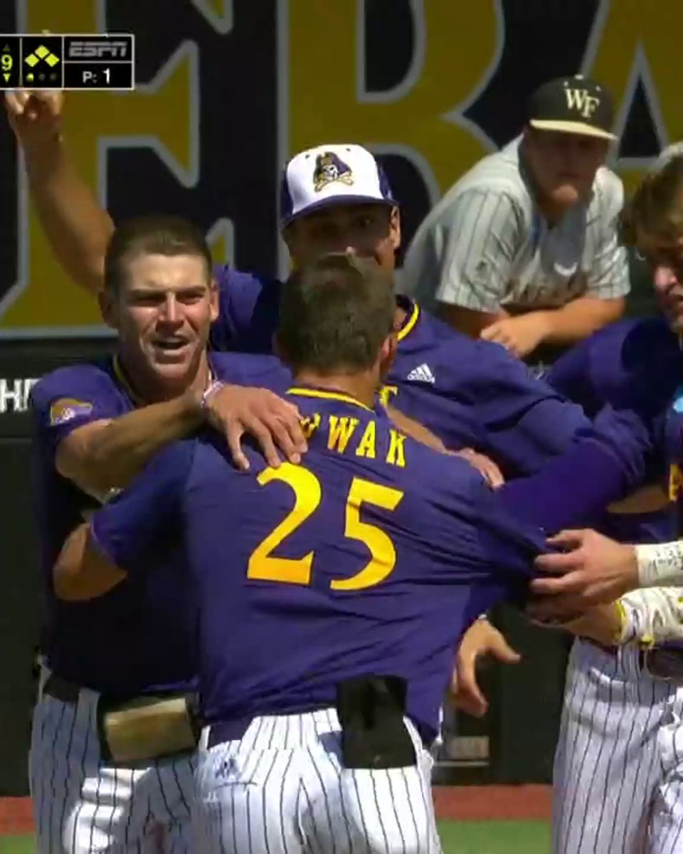 ECU ELIMINATES WAKE FOREST IN WALK-OFF FASHION 🤯