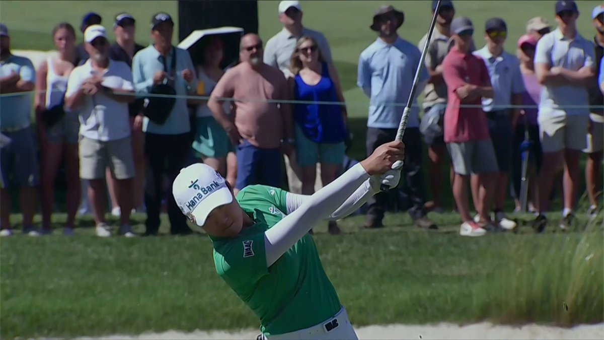 "That's one of the best shots of the day" 🔥 Minjee Lee 👏