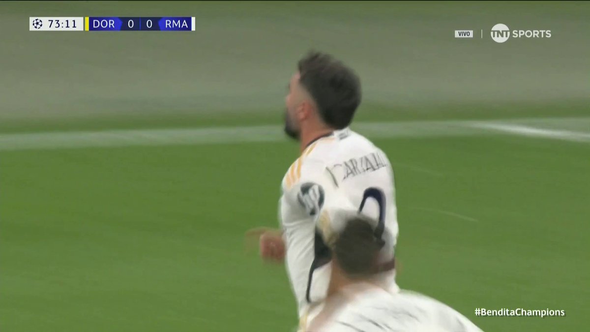"Carvajal": Porque Dani anotó el gol que está dando la ventaja al Real Madrid C.F. en la #UCLfinal
