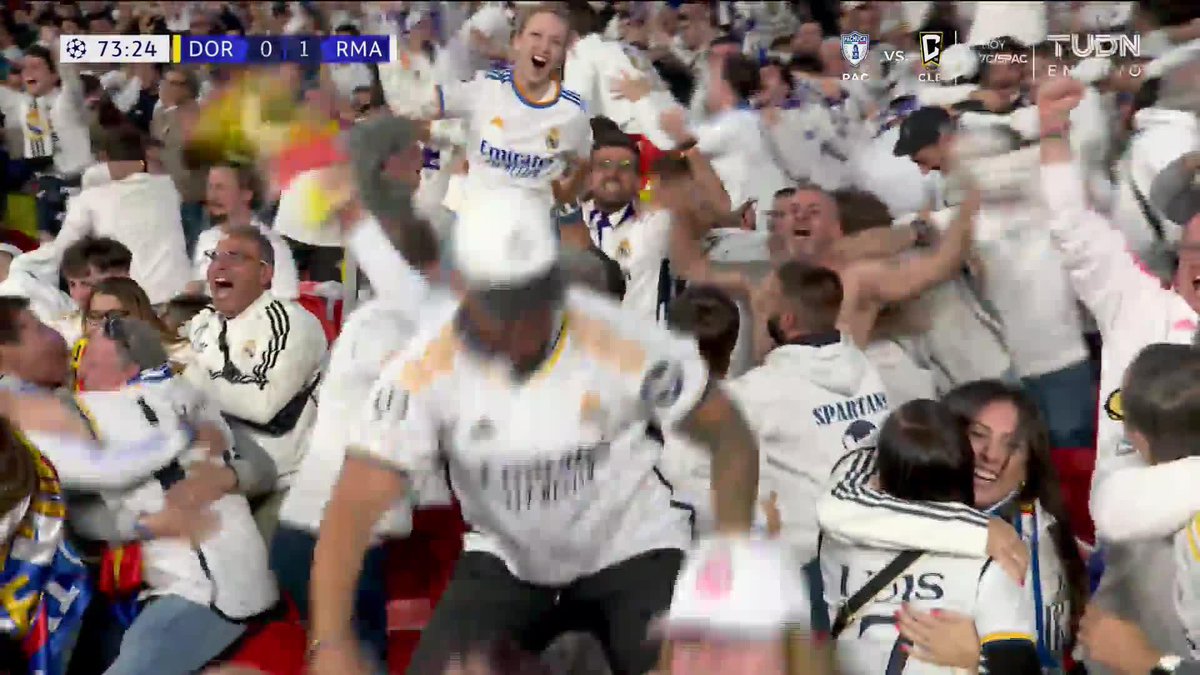 Real Madrid are inevitable 🔮 (via TUDN USA)