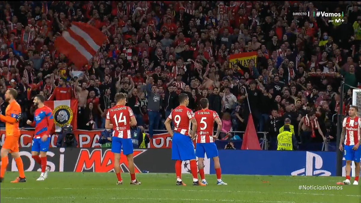 Está pasión no se consigue ni con todas las champions del mundo, yo me quedo con mi gente yo me quedo con mi club Atlético de Madrid