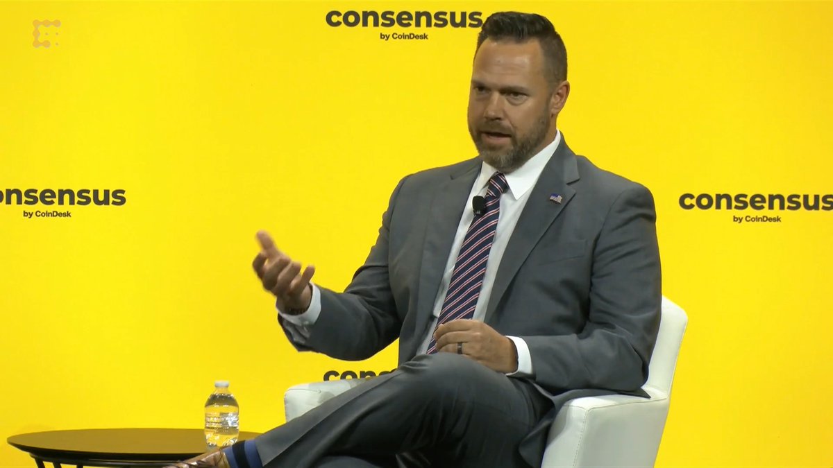 WATCH: Seth Wilks, Executive Director Digital Asset Strategy & Development at the IRS, talks about things the IRS has to consider when coming up with what and how crypto should be taxed on Day 2 of #Consensus2024.