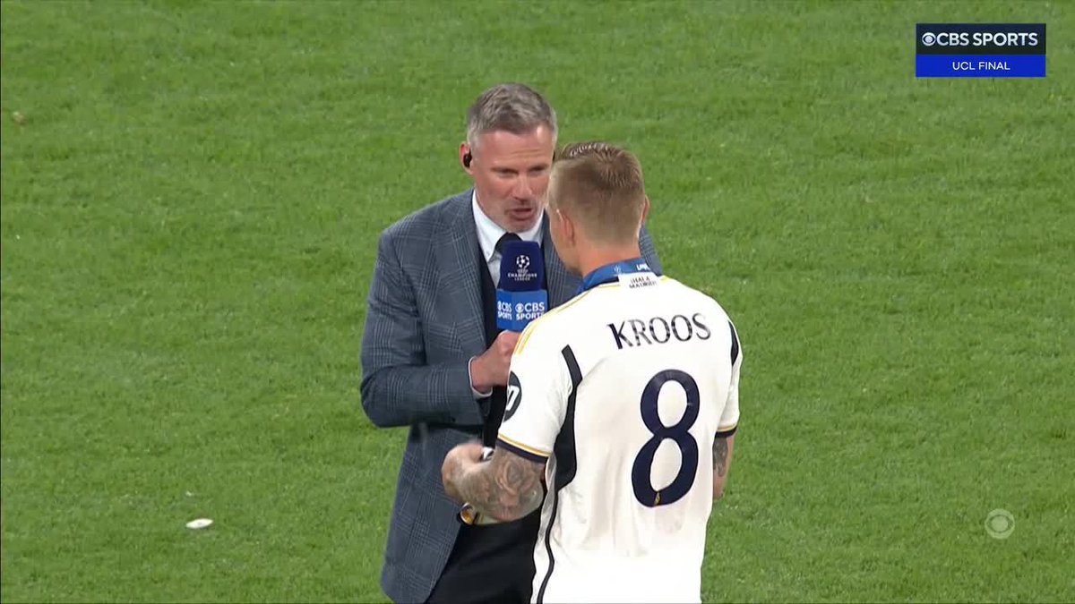 Legend Toni Kroos what a way to go out for Real Madrid! #ChampionsLeague 🏆