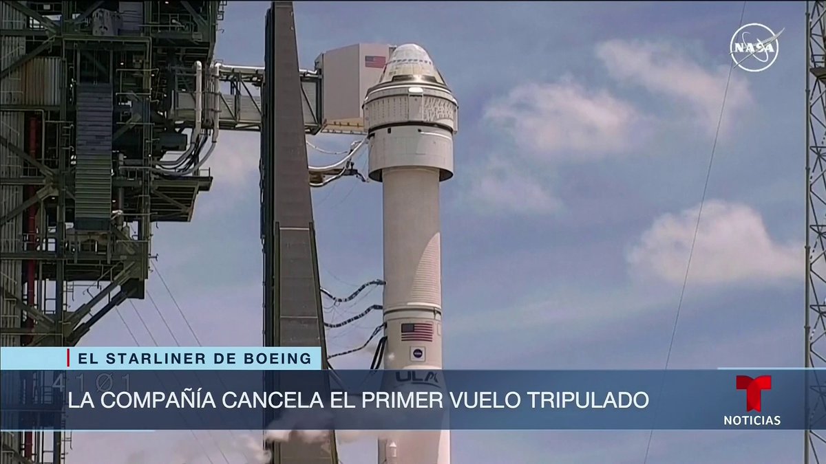 Faltaban apenas 4 minutos para el despegue de la misión Starliner de Boeing cuando aparecieron problemas técnicos que obligaron a su cancelación.