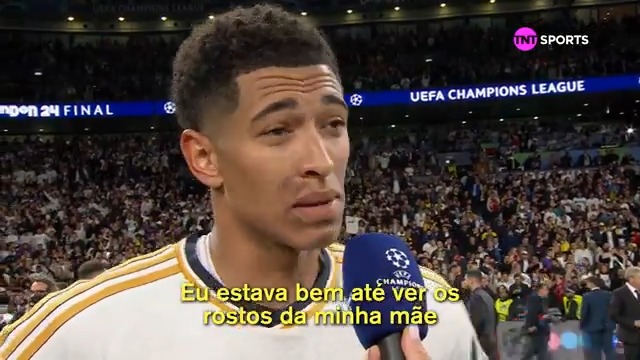 🗣️ Jude Bellingham: "Estaba bien hasta que vi la cara de mi mamá y mi papá y recordé la cantidad de noches en las que podrían estar en casa a las 7:00 y estaban haciendo viajes a las 11:00 de la noche para llevarme al fútbol." Jude muy emocionado 🥹❤️🩹👏🏻