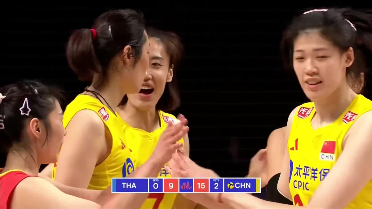 ZHU TING ๐จ๐ณ IS REALLY BACK! In her first match of the #VNL2024 as a starter, the outside hitter scored 17 pts in Chinaโs win vs Thailand ๐น๐ญ. ๐บ Matches on ๐๏ธ Shop for VNL Merch: ๐ #Volleyball #VNLMacao