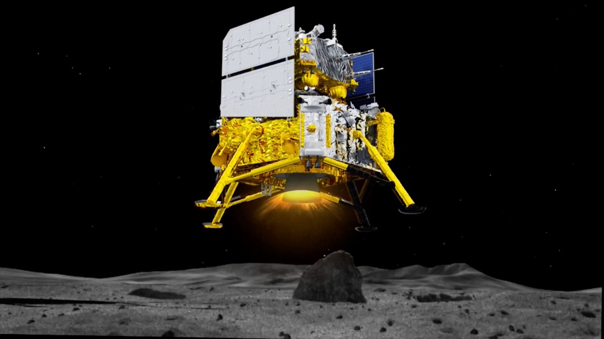 China's Chang'e-6 lands on moon's far side to collect samples