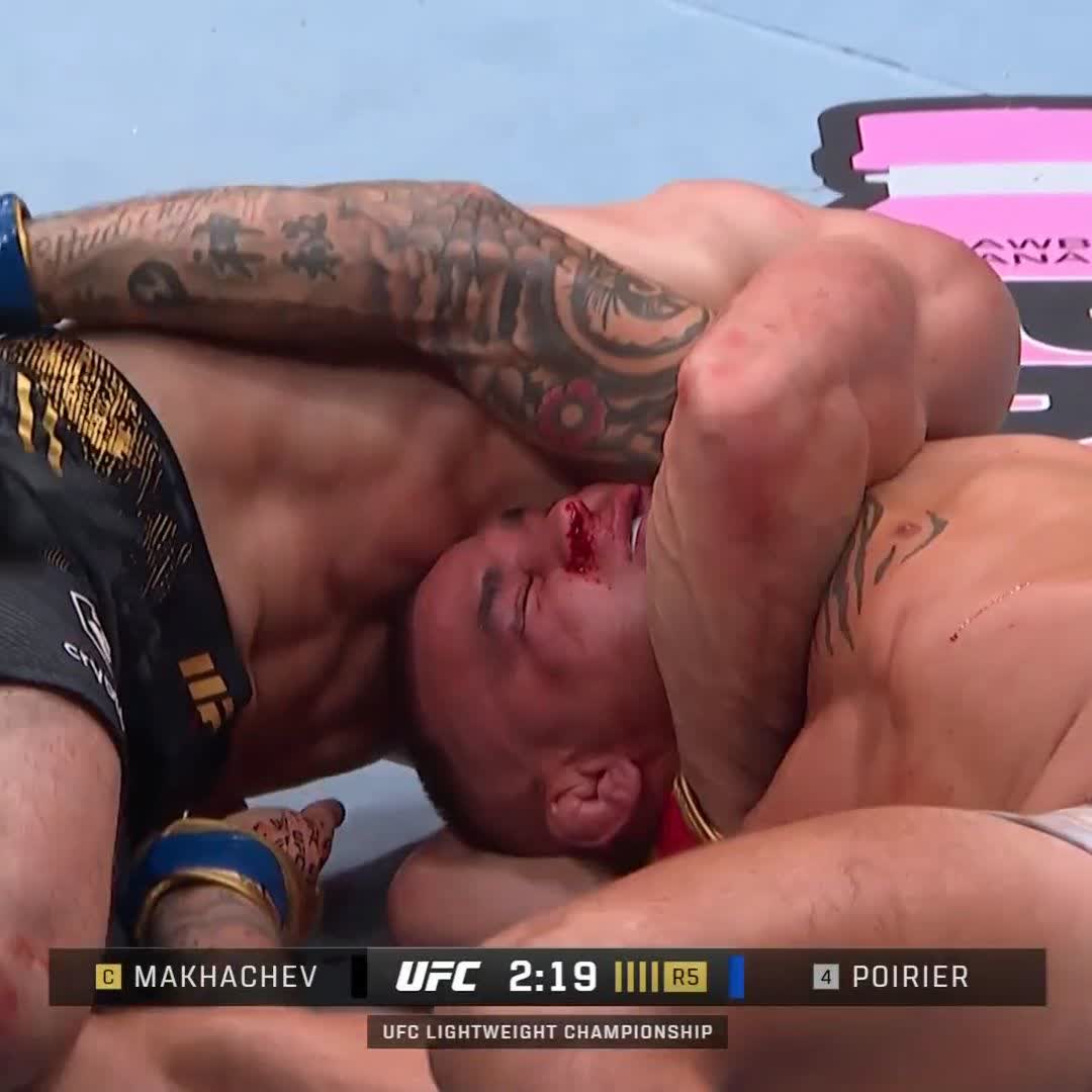 The best in the world 😮💨 Makhachev Islam remains the lightweight champion with a submission victory! #UFC302