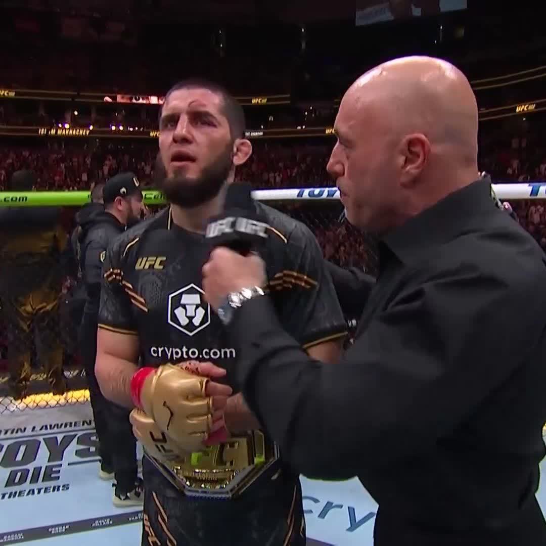 🗣️ ISLAM MAKHACHEV ANNONCE QU'IL VA MONTER EN 77KG POUR PRENDRE UNE 2EME CEINTURE 🏆🏆