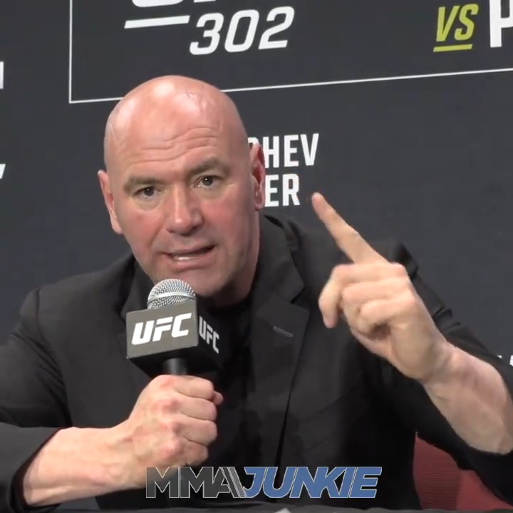 Dana White rejects Islam Makhachev's pound-for-pound title after #UFC302. "Jon Jones is the best ever. ... Throw Jon Jones in a room with anybody, Jon Jones walks out of the room."
