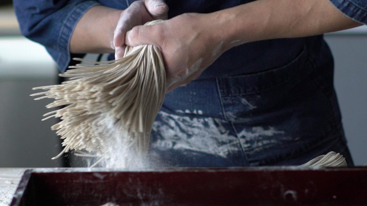Watch This Noodle Master Expertly Make Japanese Soba Noodles