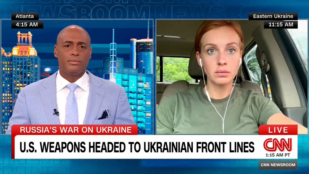 "The injuries I've gotten more complex... and frankly the help has decreased." American combat medic Rebekah Maciorowski gives an update from Ukraine's front lines.