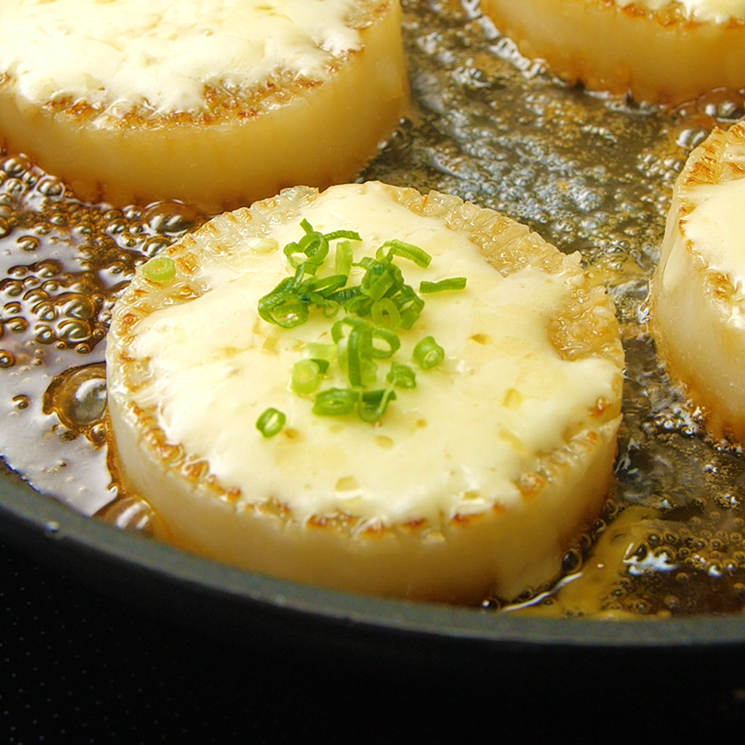 【大根がジューシー♡】レンジで時短！とろけるチーズ大根ステーキ / Melted Cheese Daikon Steak🤤✨