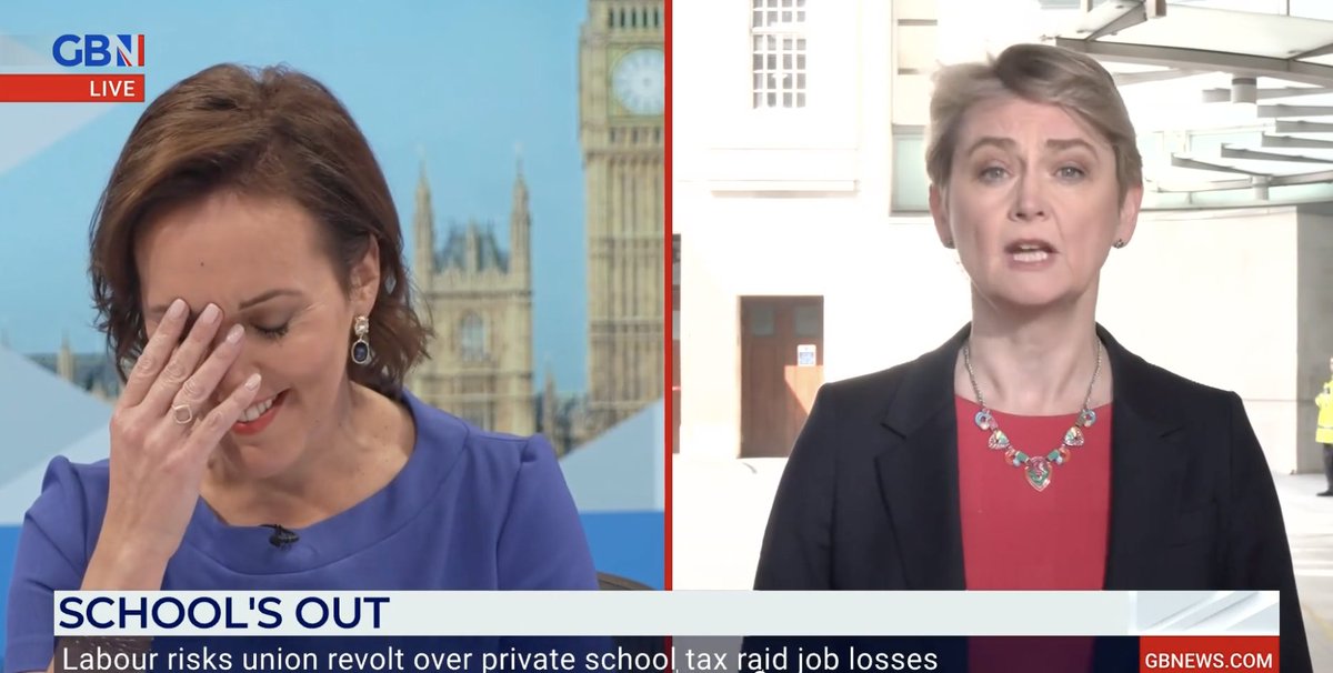 ‘I don’t understand why none of you can answer a very simple question? WHERE are you going to educate them?’ Camilla Tominey frustrated as shadow Home Secretary FAILS to explain what Labour’s plan is to teach the private students flooding into state system.
