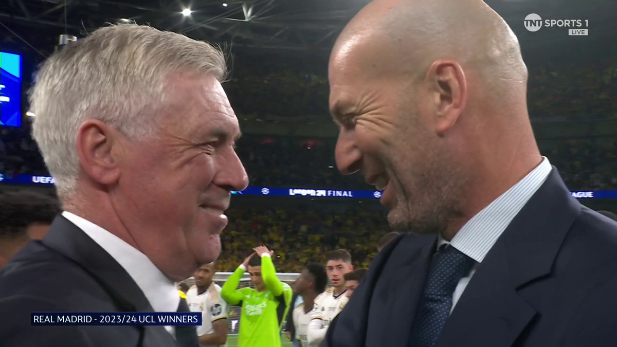 The man of the 10th, 14th, &amp; the 15th with the man of the 11th, 12th &amp; the 13th Zizou and Carlo ❤️