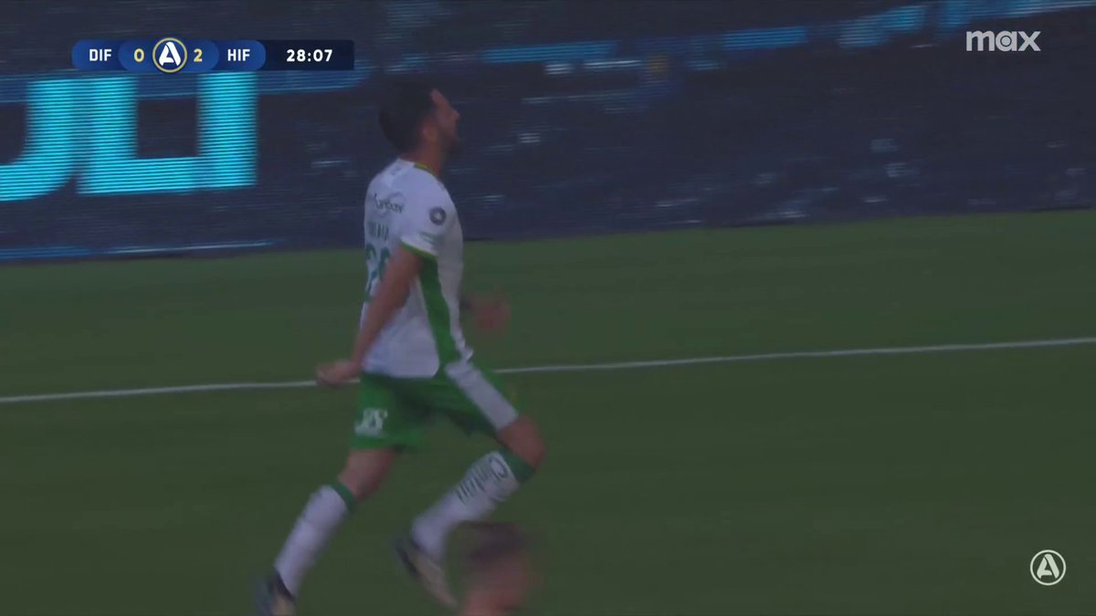 2-0 Hammarby! Nahir Besara med ett frisparksmål och kaptenen är nu tvåmålsskytt i derbyt mot Djurgården! 🎯 📲 Se all kommande sport på vår nya streaming-hemmaplan Max, där du ser allt från Allsvenskan.